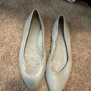 Frye Ballet Women's Cream Flats